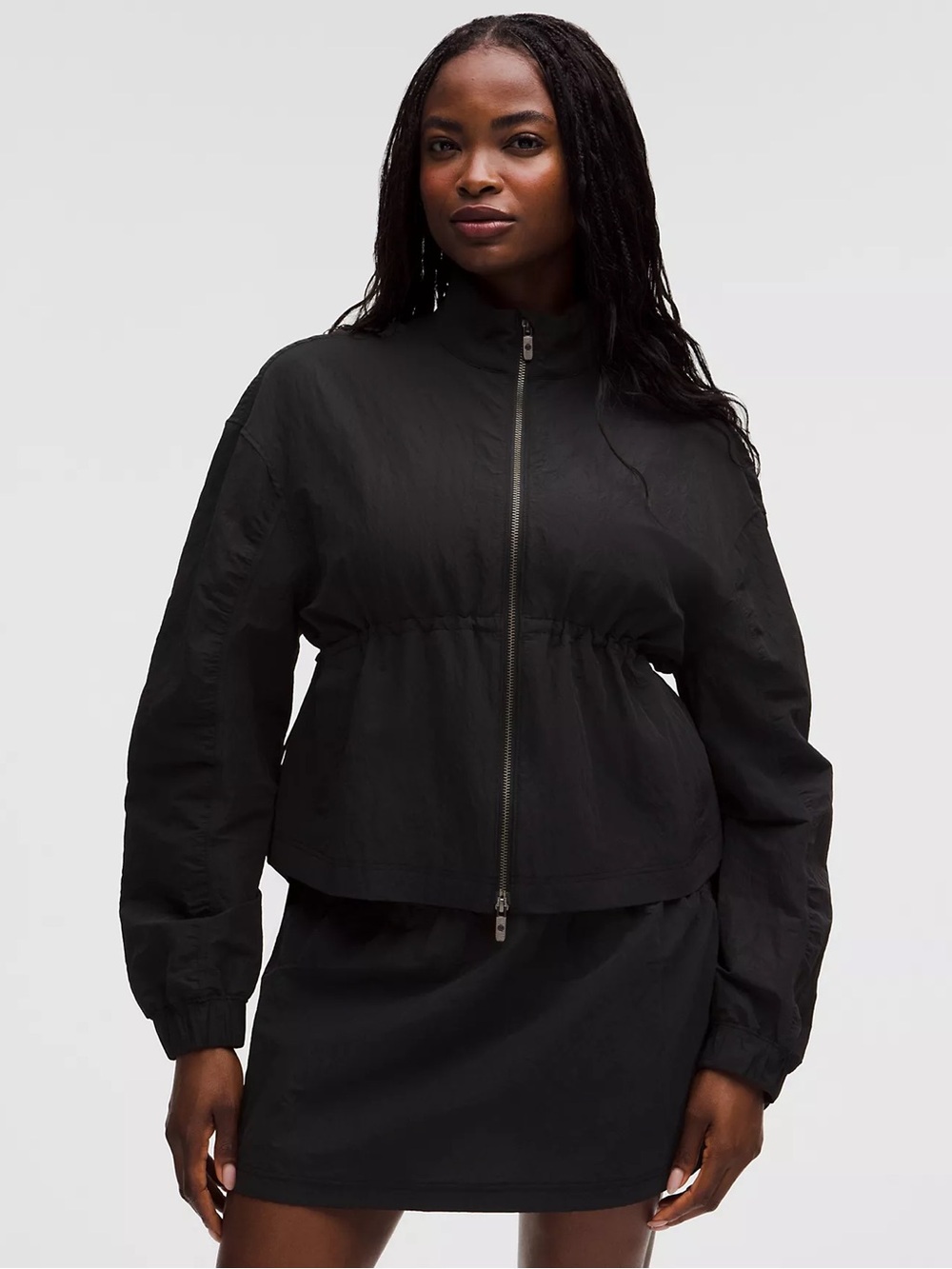 Lululemon Crinkle Nylon Cinchable Jacket Size Small - Picture 2 of 10